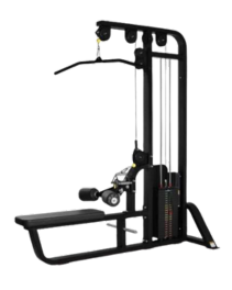 LAT PULL DOWN WITH ROWING