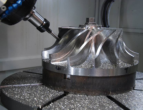 Impeller machining