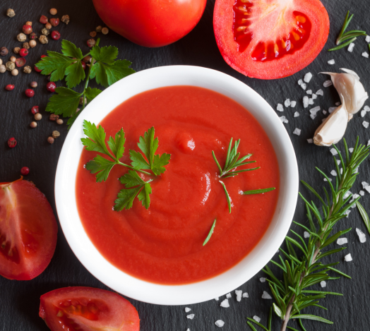 Creamy tomato soup